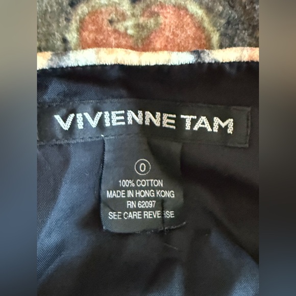 Vivienne Tam Multicolor Artistic Pencil Skirt - Picture 6 of 6